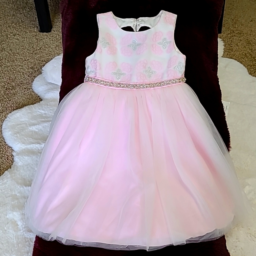 American Princess girl's formal Dress # pink👗 Size:6